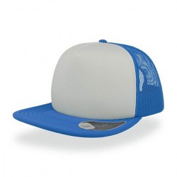 Καπέλο πεντάφυλλο (Atl Snap 90s) μπλε/λευκό